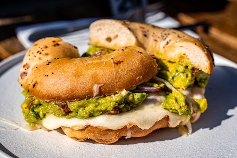 Turkey avocado sub sandwich from Dions