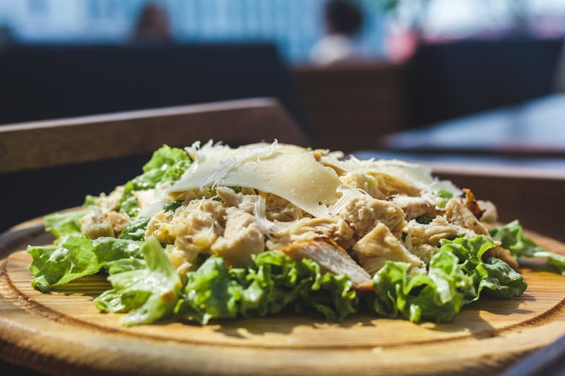 Grilled chicken Caesar salad at Dions